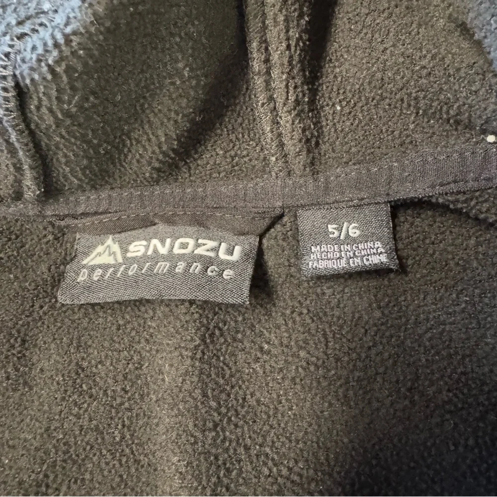 🏔️ Snozu Kids Black Jacket 🧥